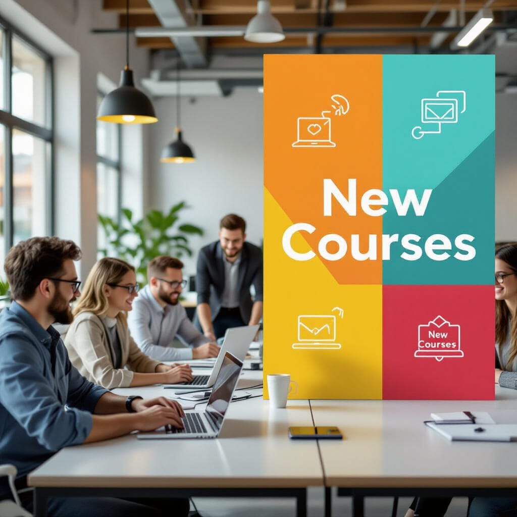 Latest tech cources.