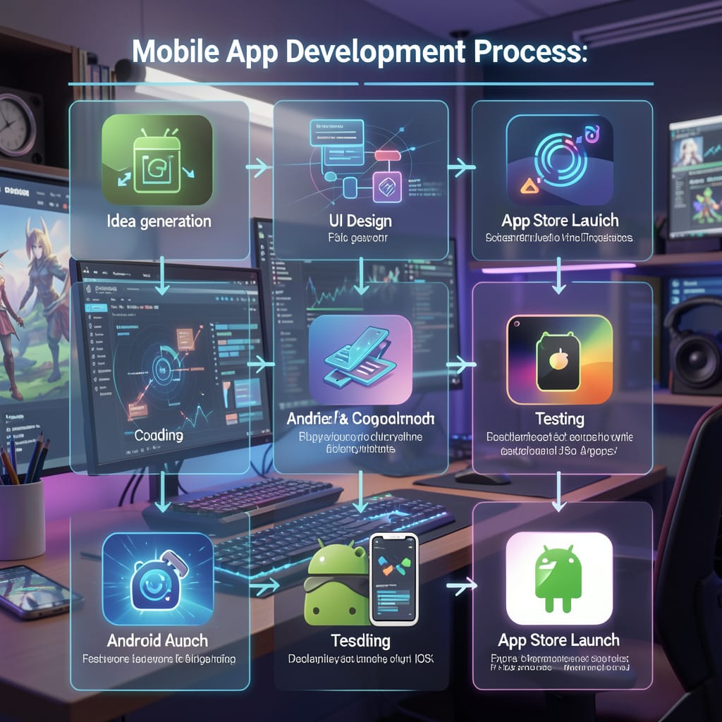 build mobile app, software development, app development tutorial,