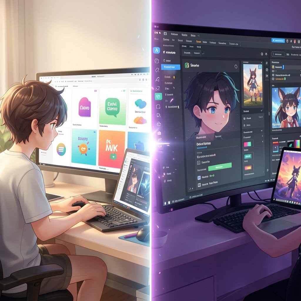 Canva for students, Figma for beginners, digital design tools,