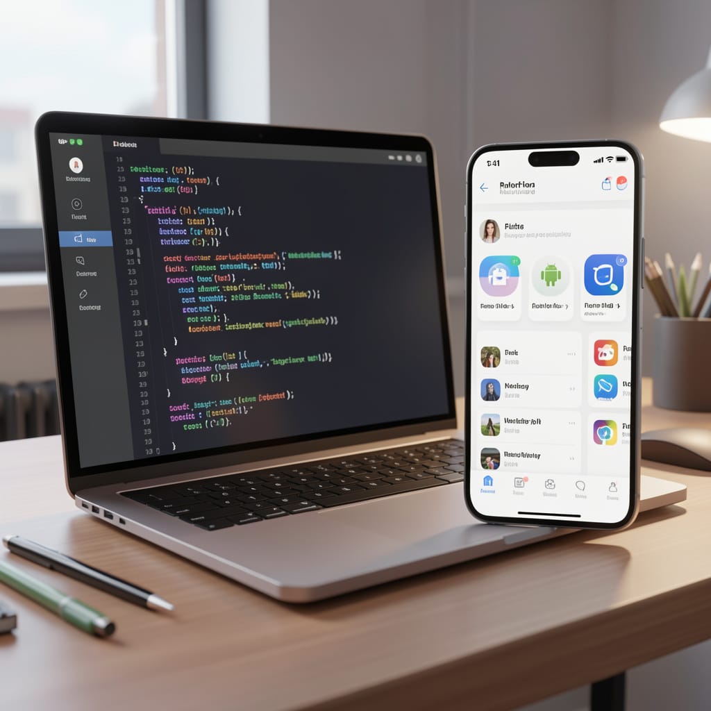 flutter for beginners, react native for beginners