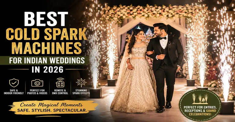 best cold spark machines for wedding