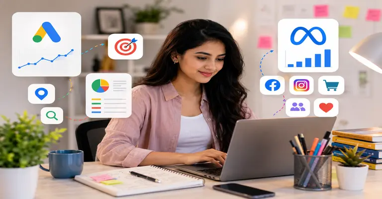 google and meta ads free online course.