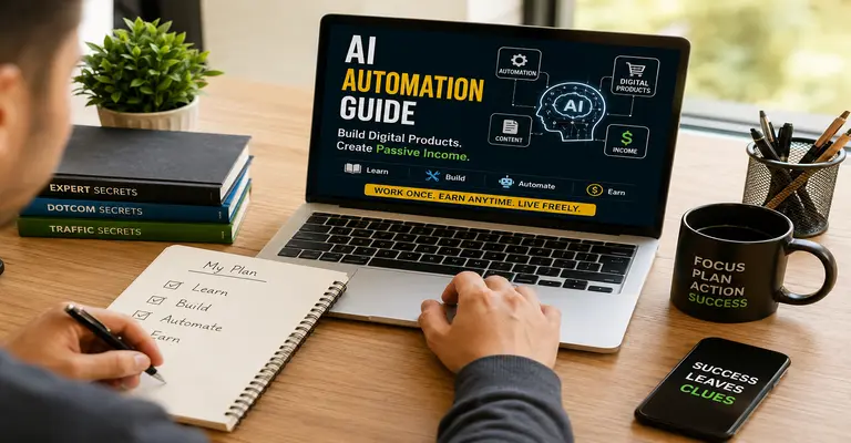 AI Automation Guide: Build Digital Products & Passive Income