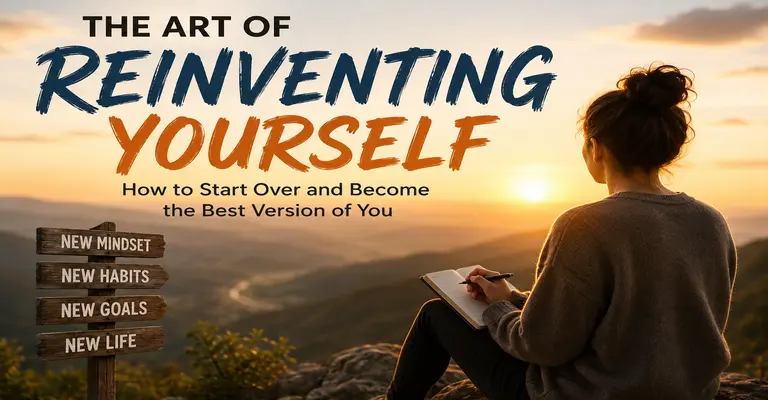 The Art of Reinventing Yourself: Start Over. Grow Stronger. Become Your Best Self.